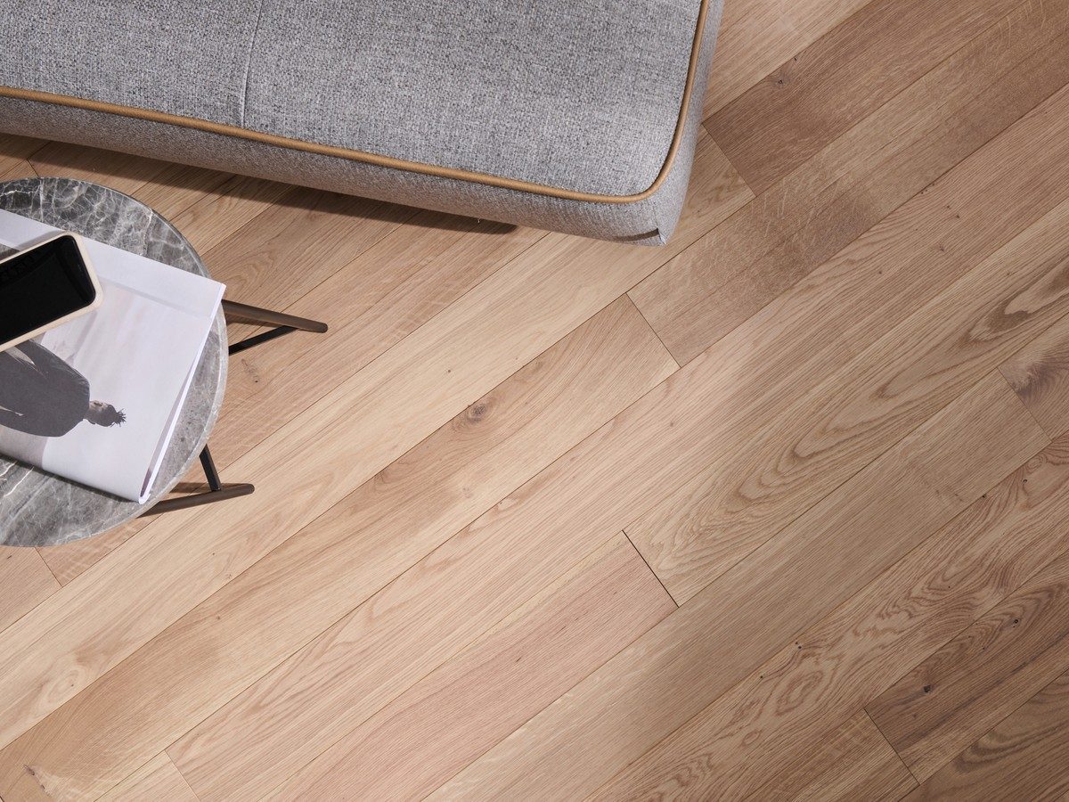 Solid wood flooring